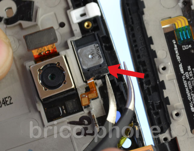 Changement d'écran (vitre+châssis+LCD) sur G2 photo 1