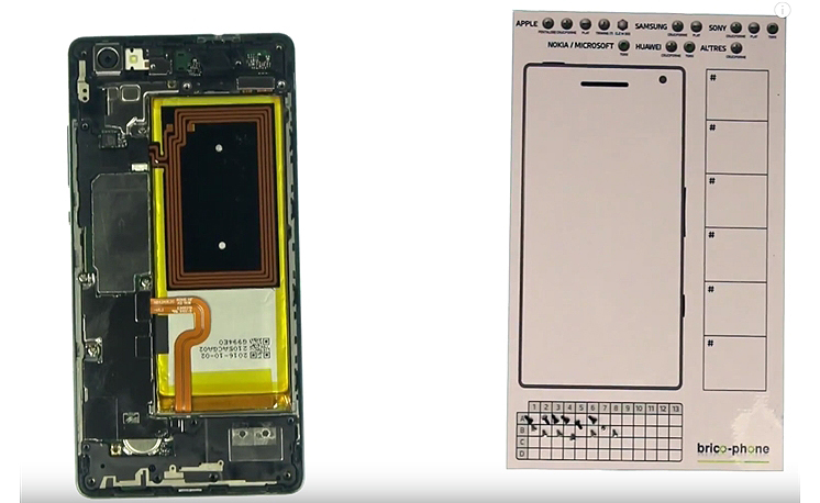 Changement d'écran (vitre+châssis+LCD) sur P8 Lite photo 1