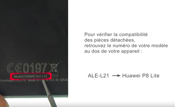 Changement de batterie sur P8 Lite photo 1