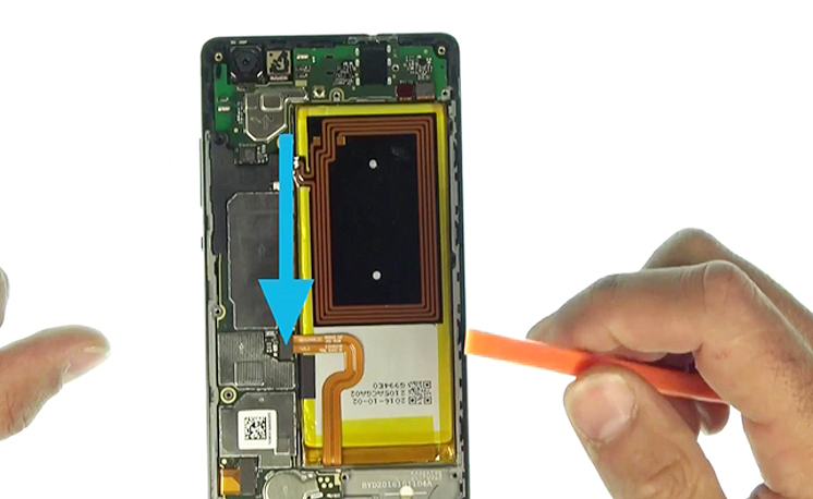 Changement de batterie sur P8 Lite photo 1