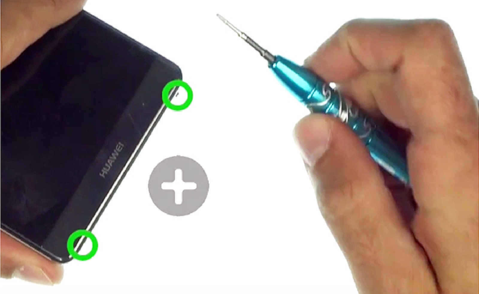 Changement d'écran (vitre+châssis+LCD) sur Mate 8 photo 1