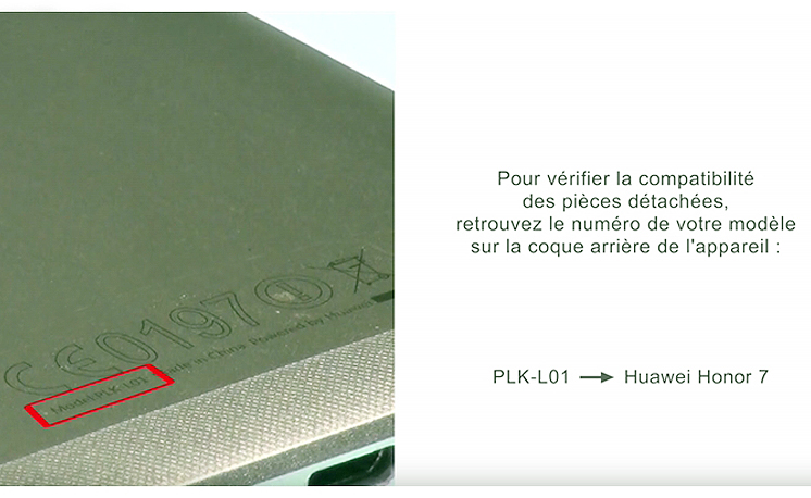 Changement de caméra arrière sur Honor 7 photo 1