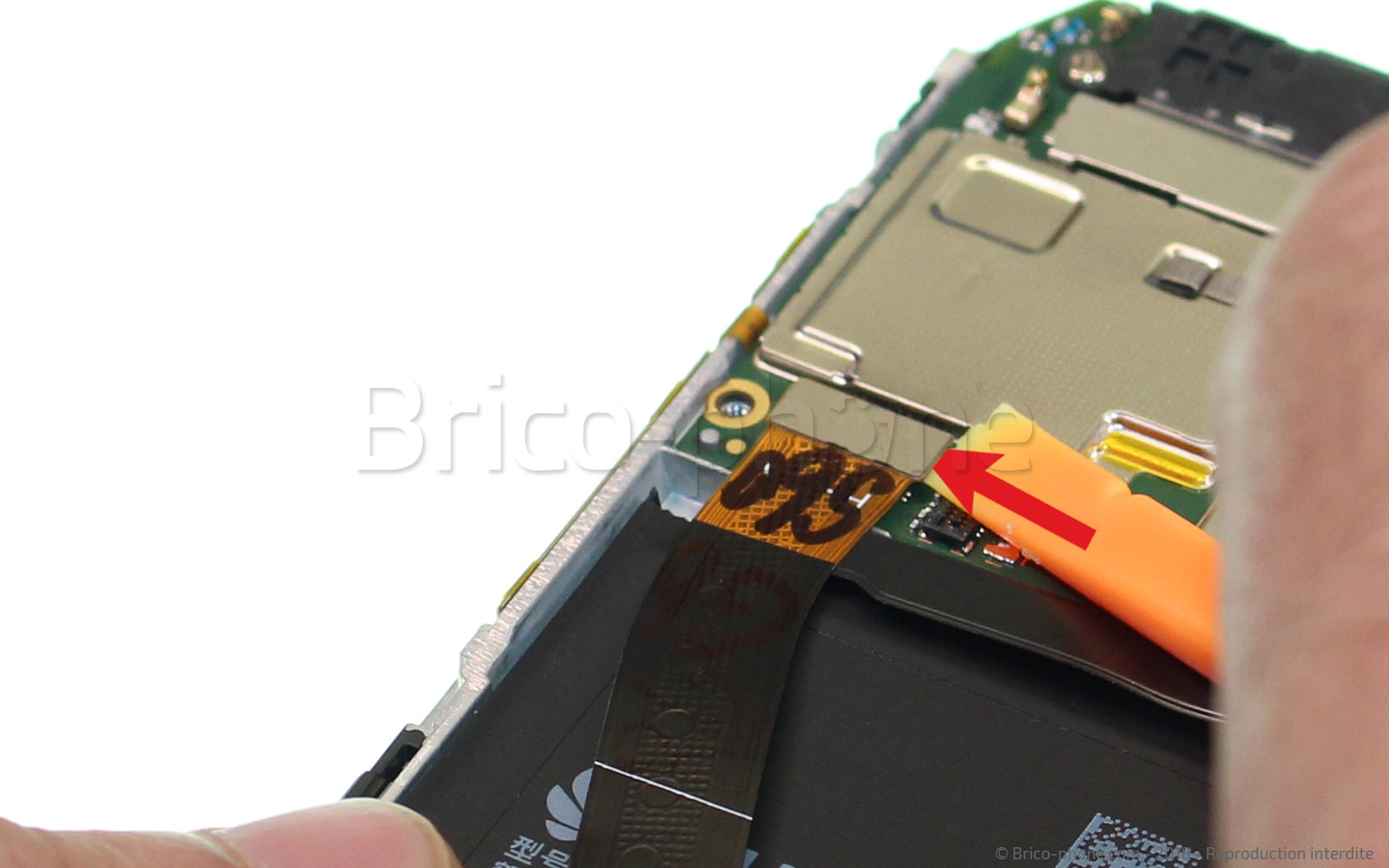 Changement d'écran (vitre+LCD+batterie) sur Mate 10 Lite photo 2