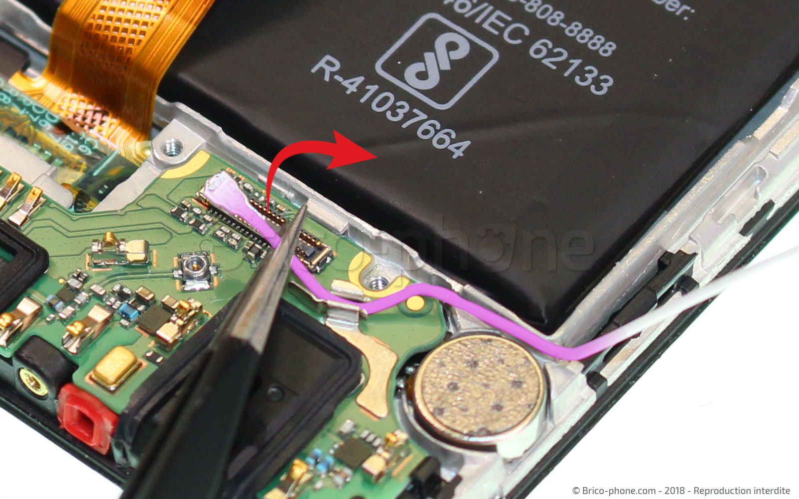 Changement d'écran (vitre+LCD+batterie) sur Mate 10 Lite photo 3