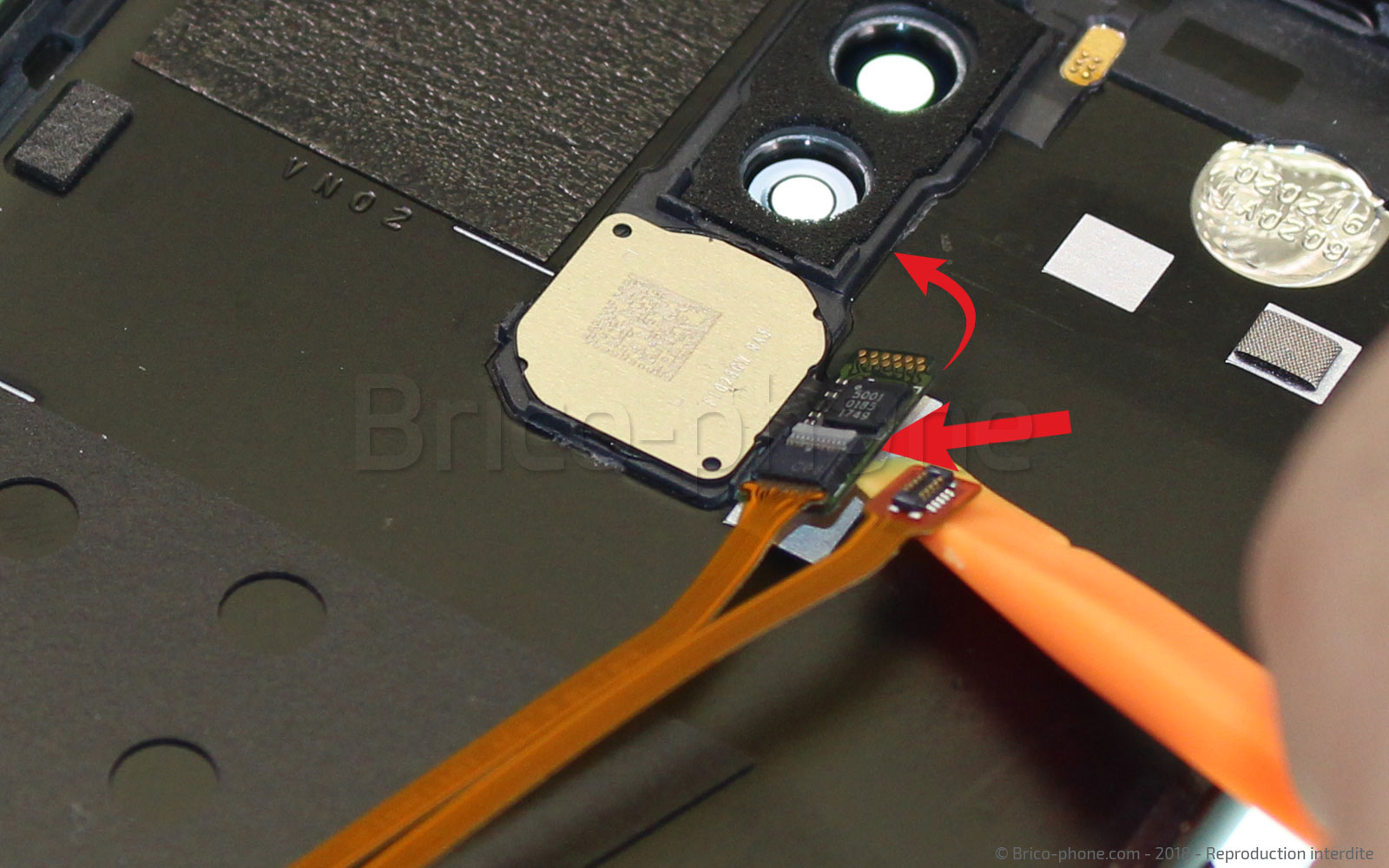 Changement de coque arrière sur Mate 10 Lite photo 1