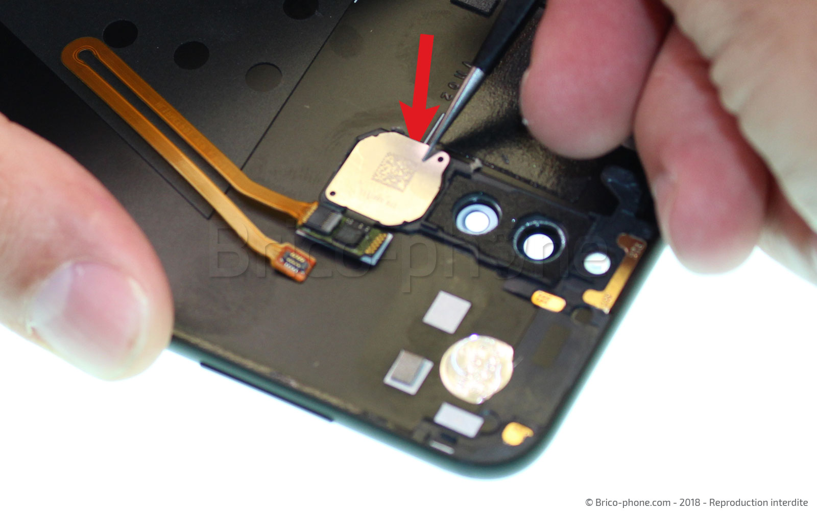 Changement de coque arrière sur Mate 10 Lite photo 3