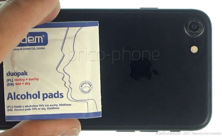 Changement de lentille de protection d'appareil photo sur iPhone 6 photo 2