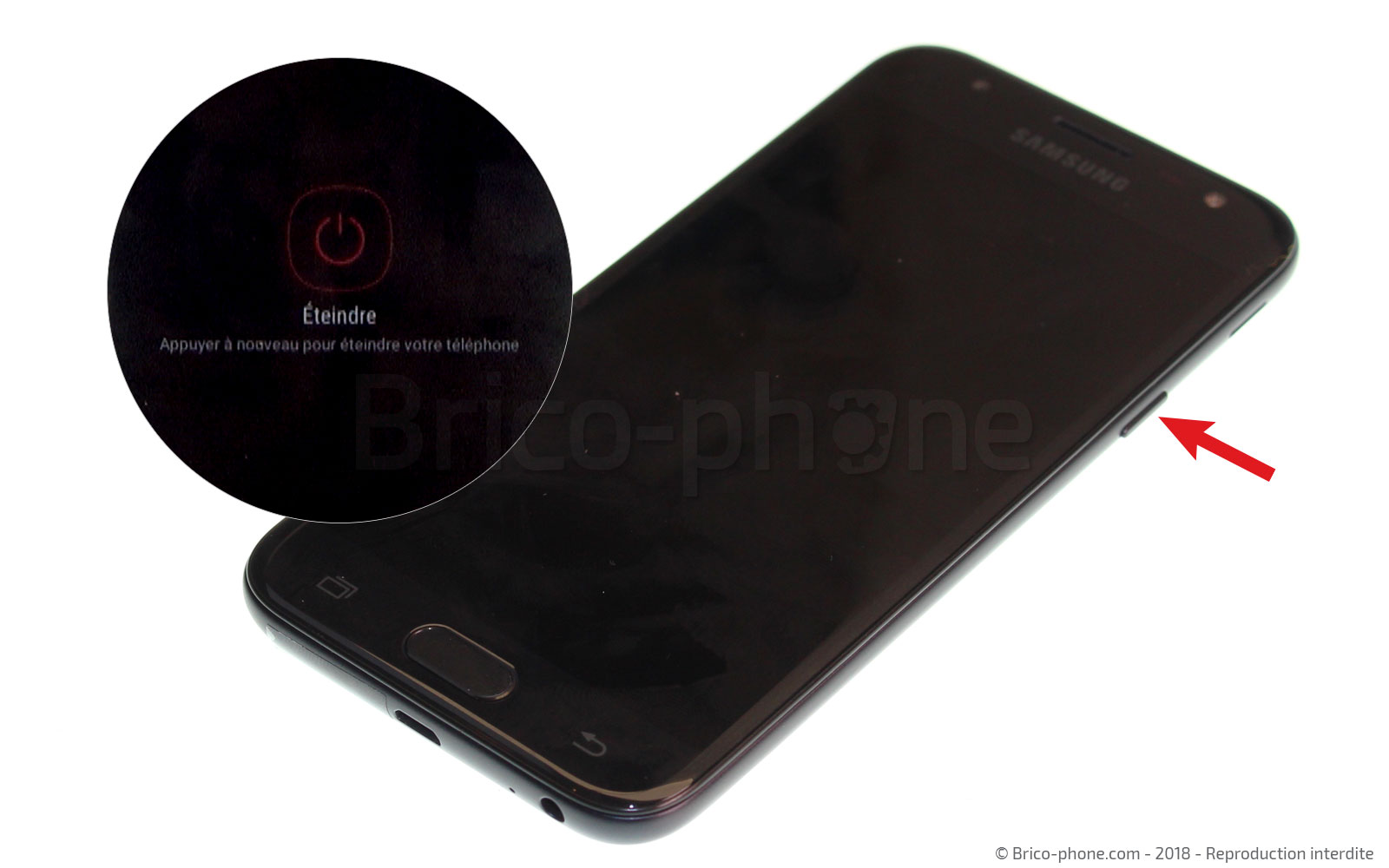 Changement de batterie sur Galaxy J3 2017 photo 1