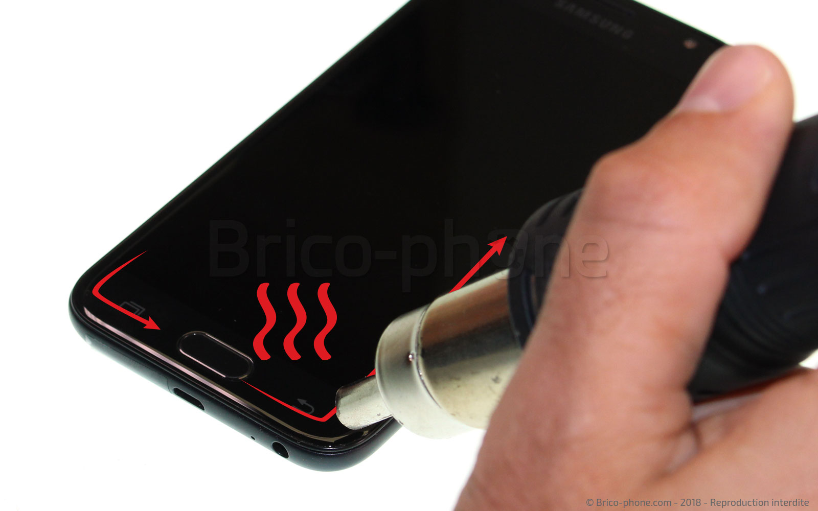 Changement de batterie sur Galaxy J3 2017 photo 1