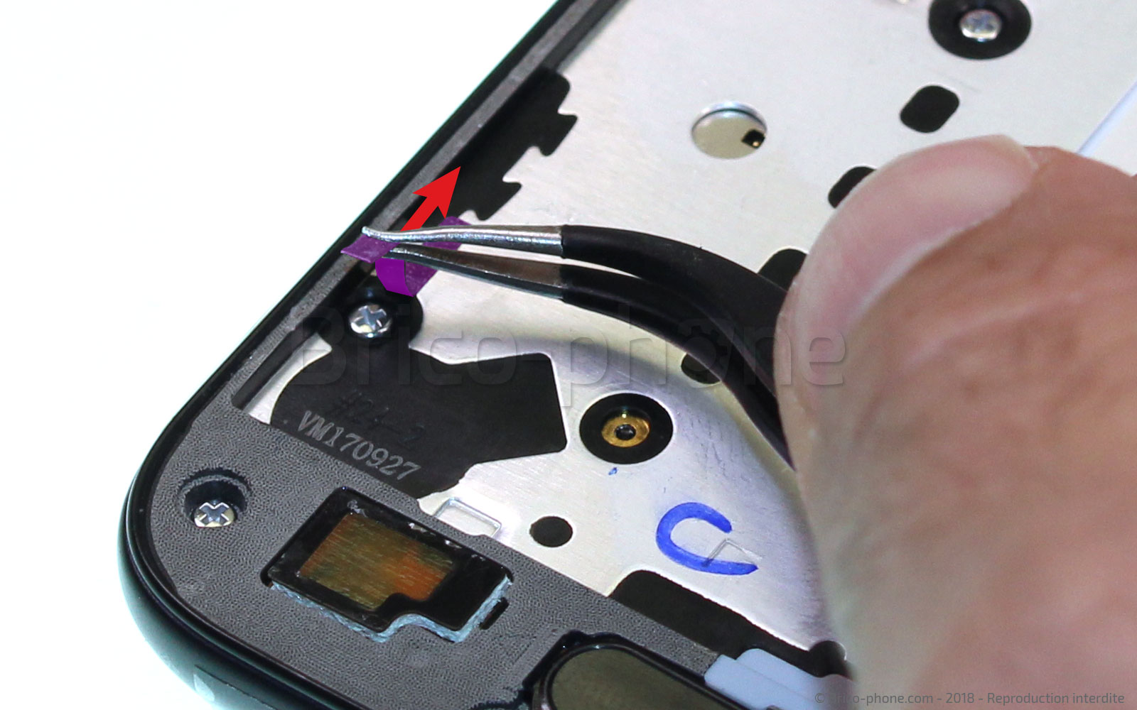 Changement de batterie sur Galaxy J3 2017 photo 3