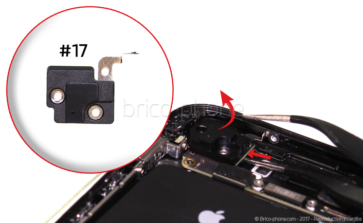 Changement du connecteur de charge sur iPhone 7 photo 3