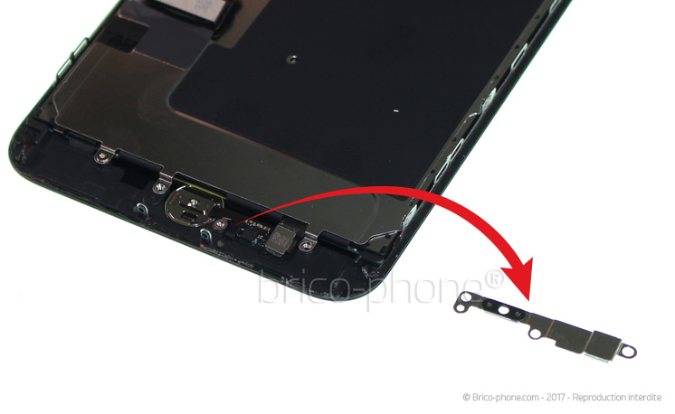 Changement d'écran (vitre+LCD) sans éléments prémontés sur iPhone 8 Plus photo 4