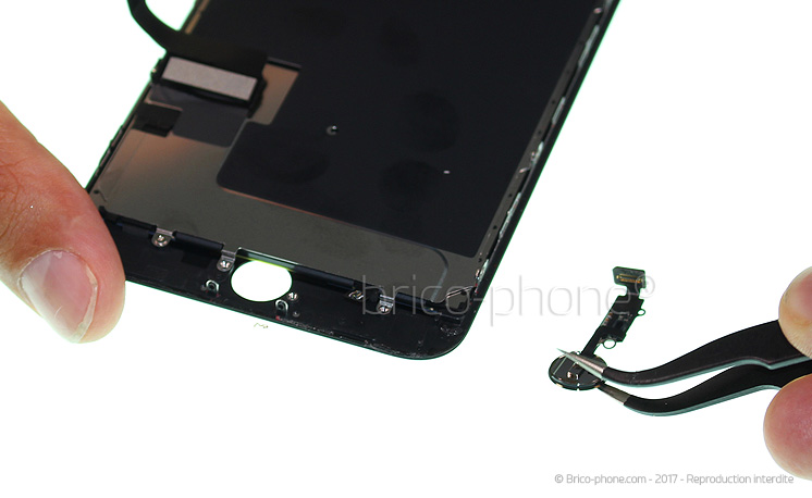 Changement d'écran (vitre+LCD) sans éléments prémontés sur iPhone 8 Plus photo 2