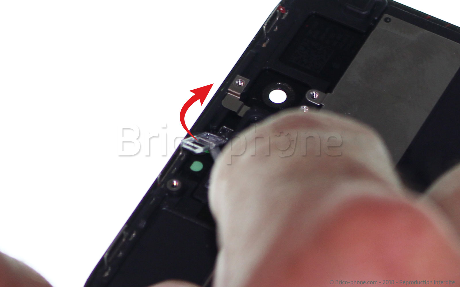 Changement d'écran (vitre+LCD) sans éléments prémontés sur iPhone 8 Plus photo 2