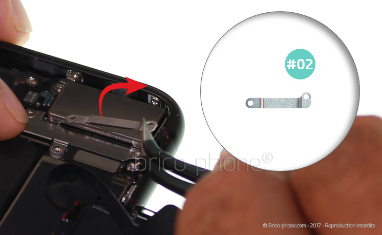 Changement de nappe induction sur iPhone 8 Plus photo 3