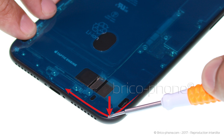 Changement de nappe induction sur iPhone 8 Plus photo 1