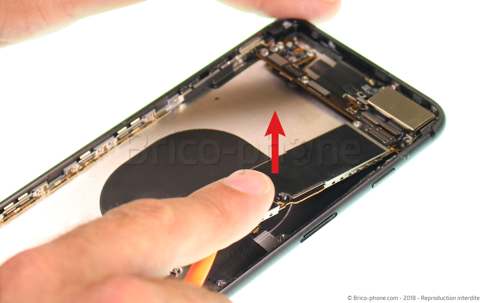 Changement de nappe induction sur iPhone 8 Plus photo 1