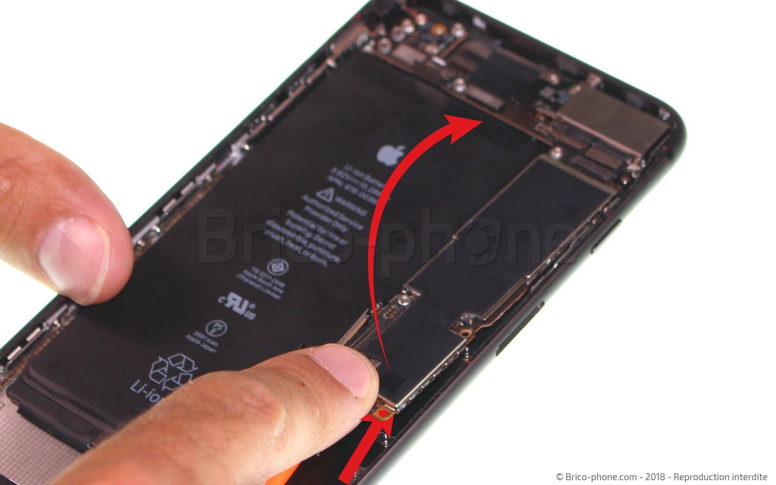 Changement du connecteur de charge sur iPhone 8 Plus photo 2