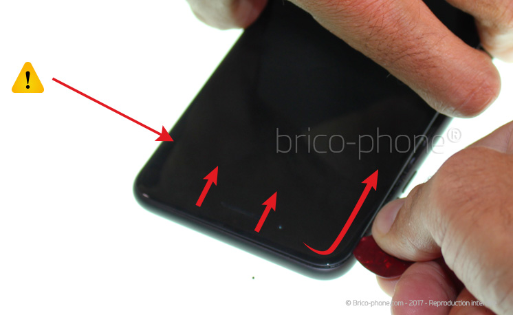 Changement du connecteur de charge sur iPhone 8 Plus photo 3