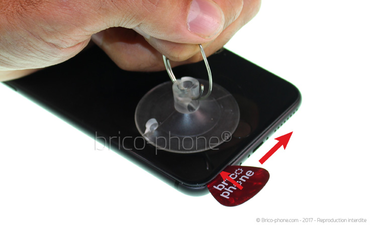 Changement de nappe power et volume sur iPhone 8 Plus photo 4