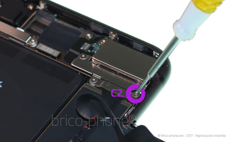 Changement de nappe power et volume sur iPhone 8 Plus photo 2