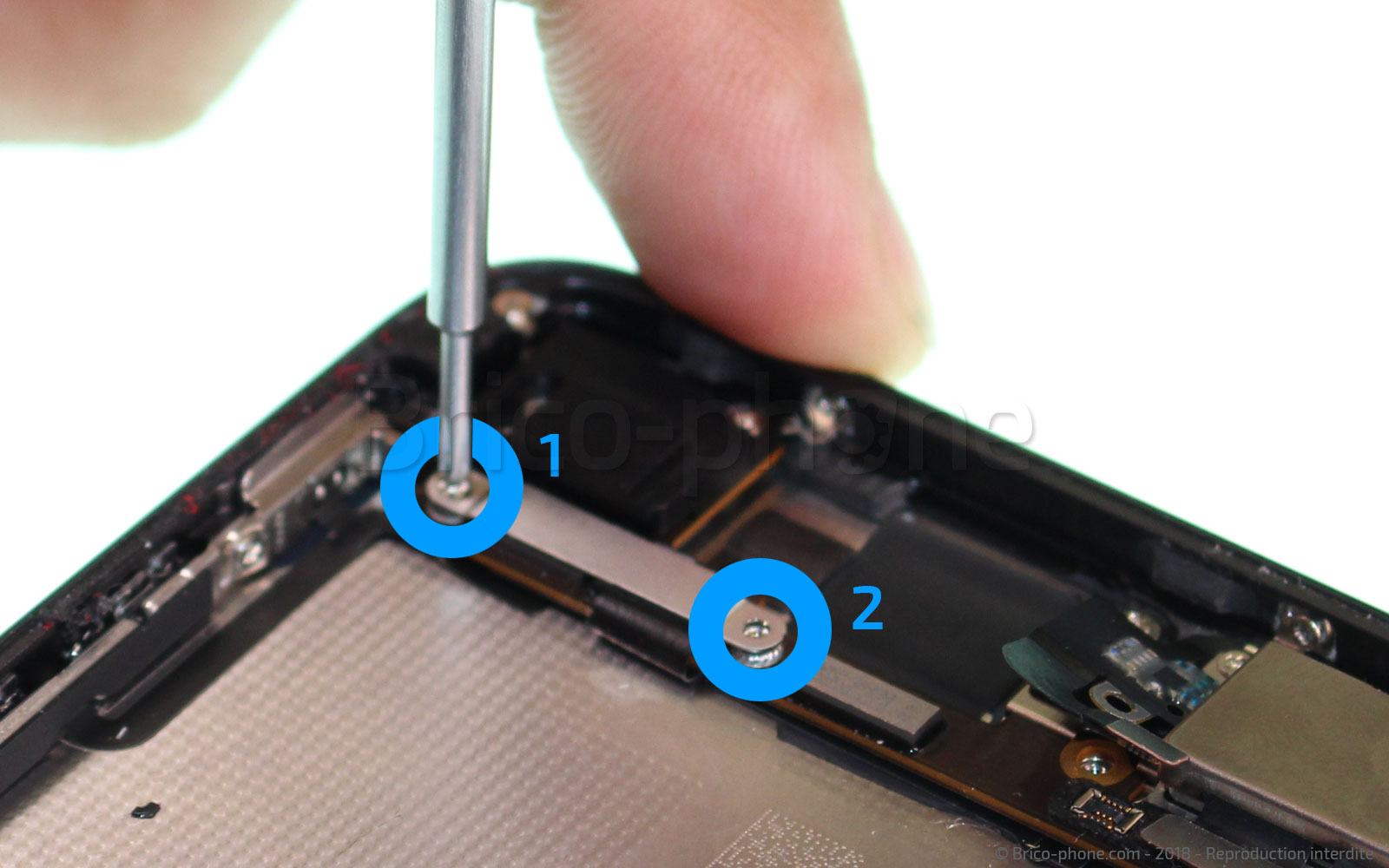 Changement de nappe power et volume sur iPhone 8 Plus photo 1