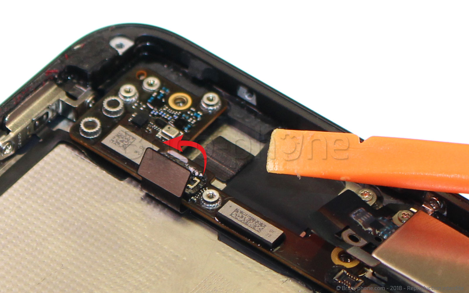 Changement de nappe power et volume sur iPhone 8 Plus photo 1