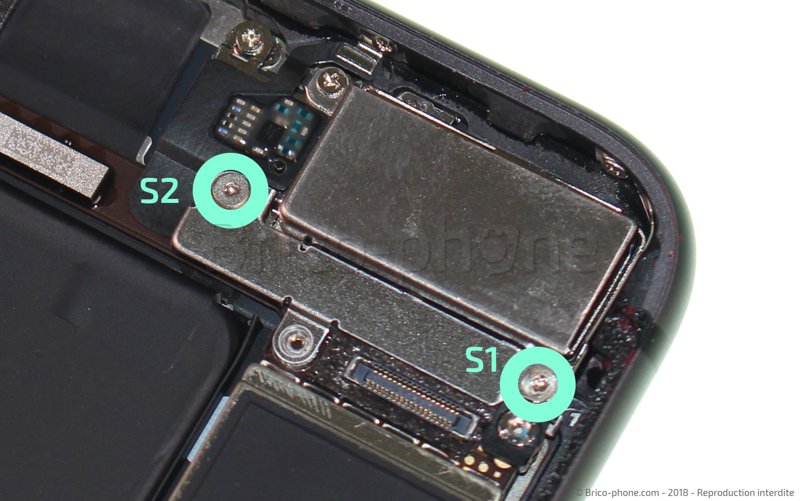 Changement de caméra arrière sur iPhone 8 Plus photo 1