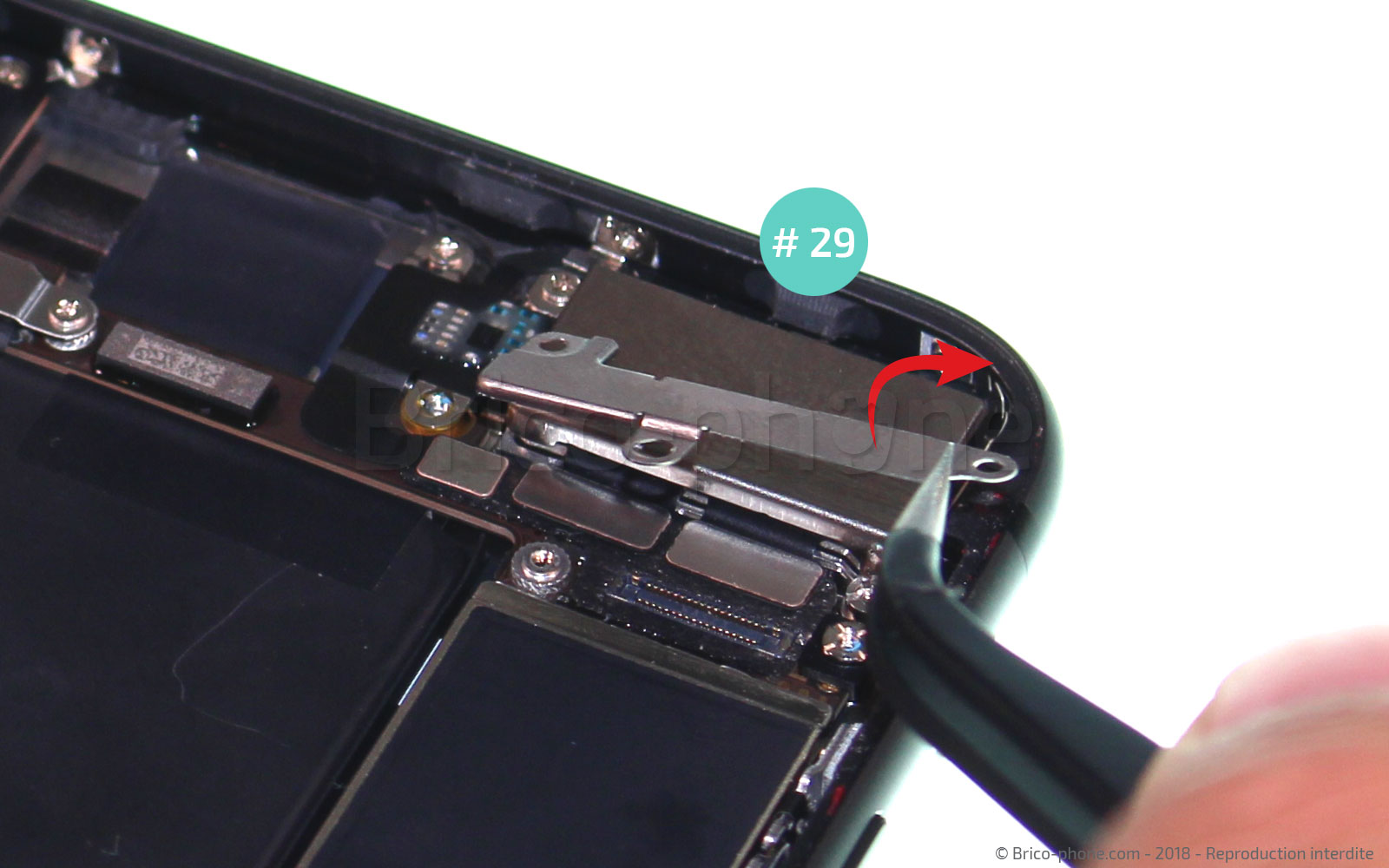 Changement de caméra arrière sur iPhone 8 Plus photo 2