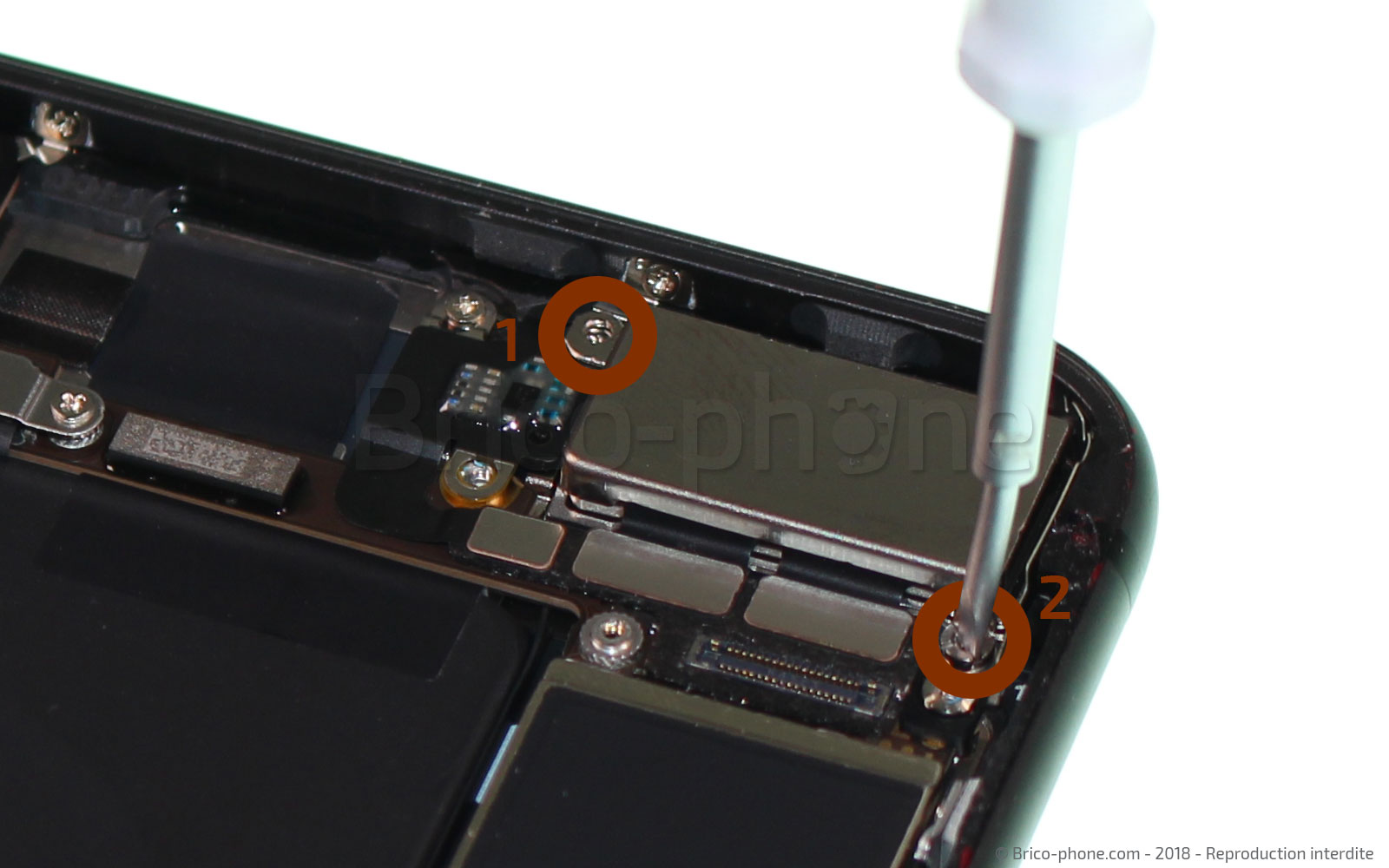 Changement de caméra arrière sur iPhone 8 Plus photo 1