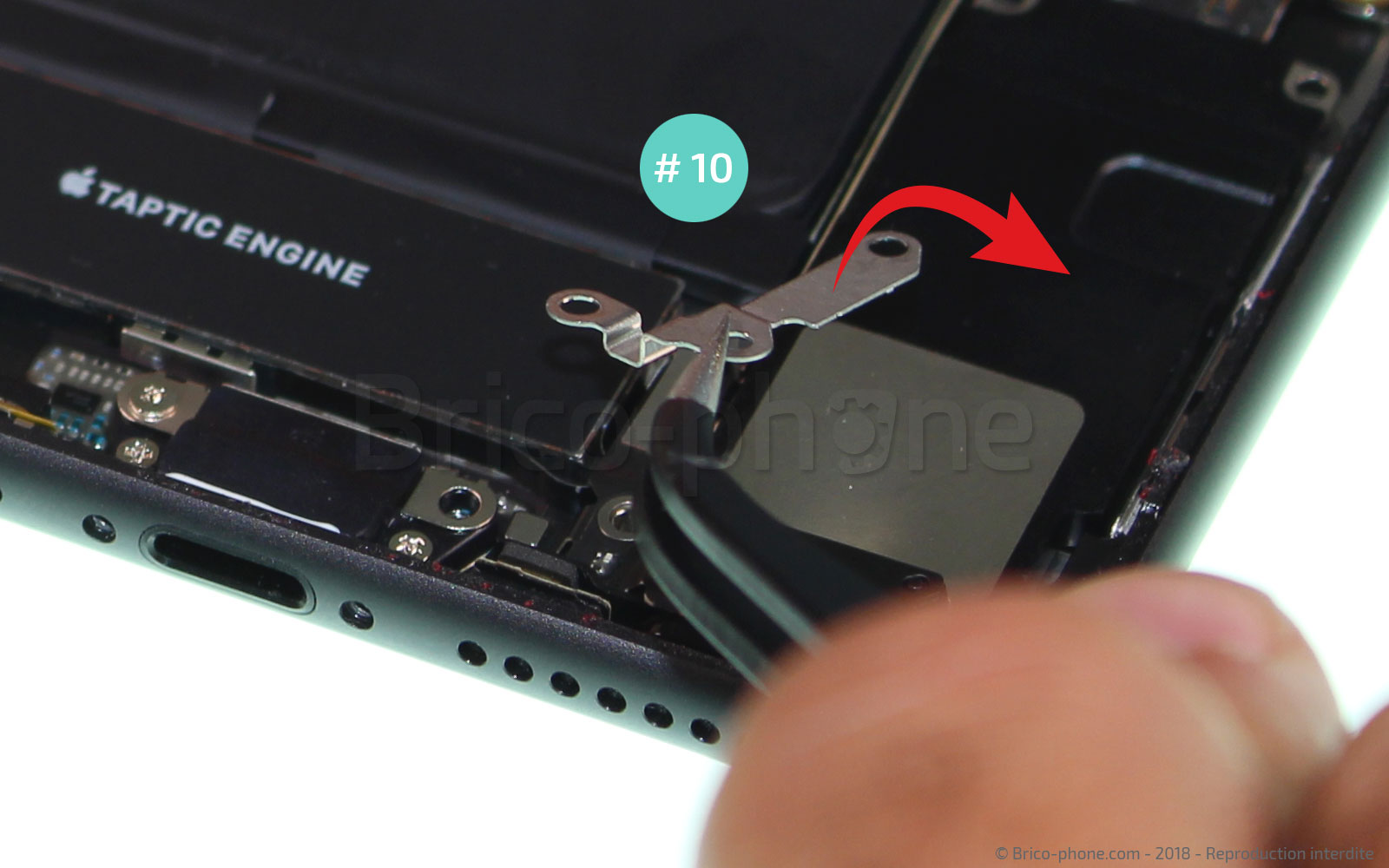 Changement de haut-parleur externe sur iPhone 8 Plus photo 2