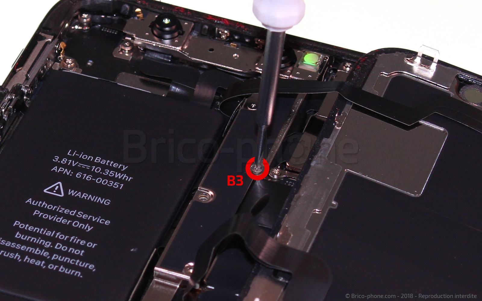 Changement d'écran vitre+OLED complet avec éléments prémontés sur iPhone X photo 2