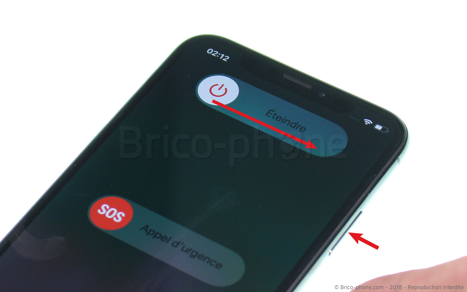 Changement d'écran vitre+OLED complet sans éléments prémontés sur iPhone X photo 1