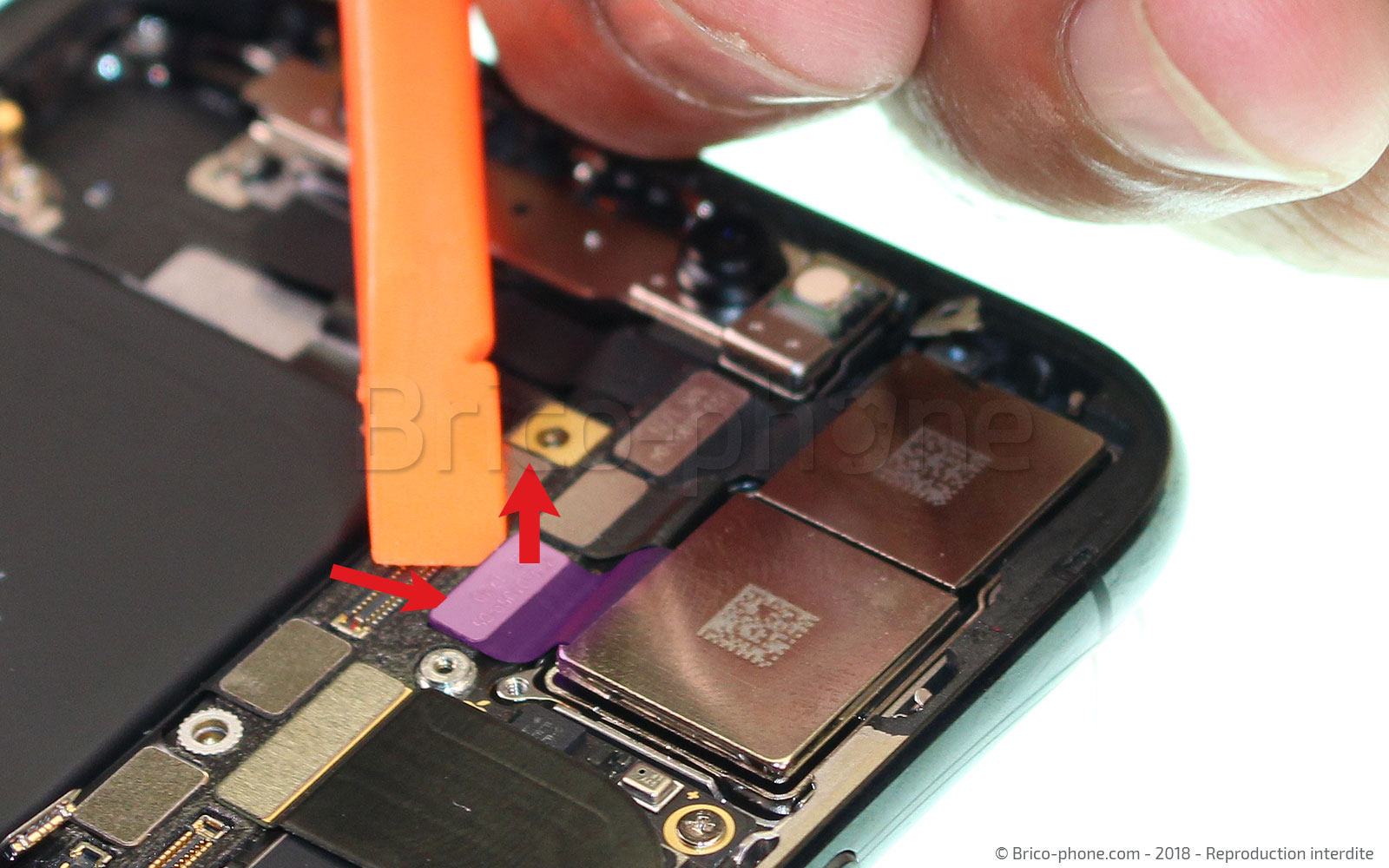 Changement de double caméra arrière sur iPhone X photo 1