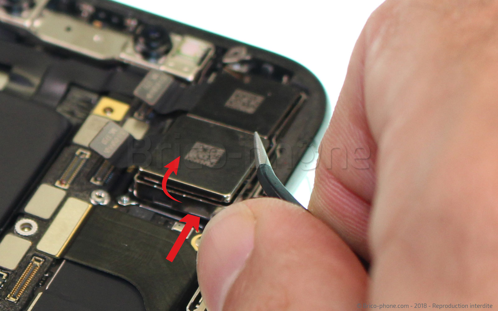 Changement de double caméra arrière sur iPhone X photo 3
