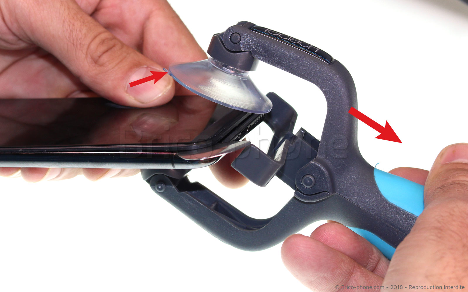 Changement du haut-parleur externe sur iPhone X photo 4