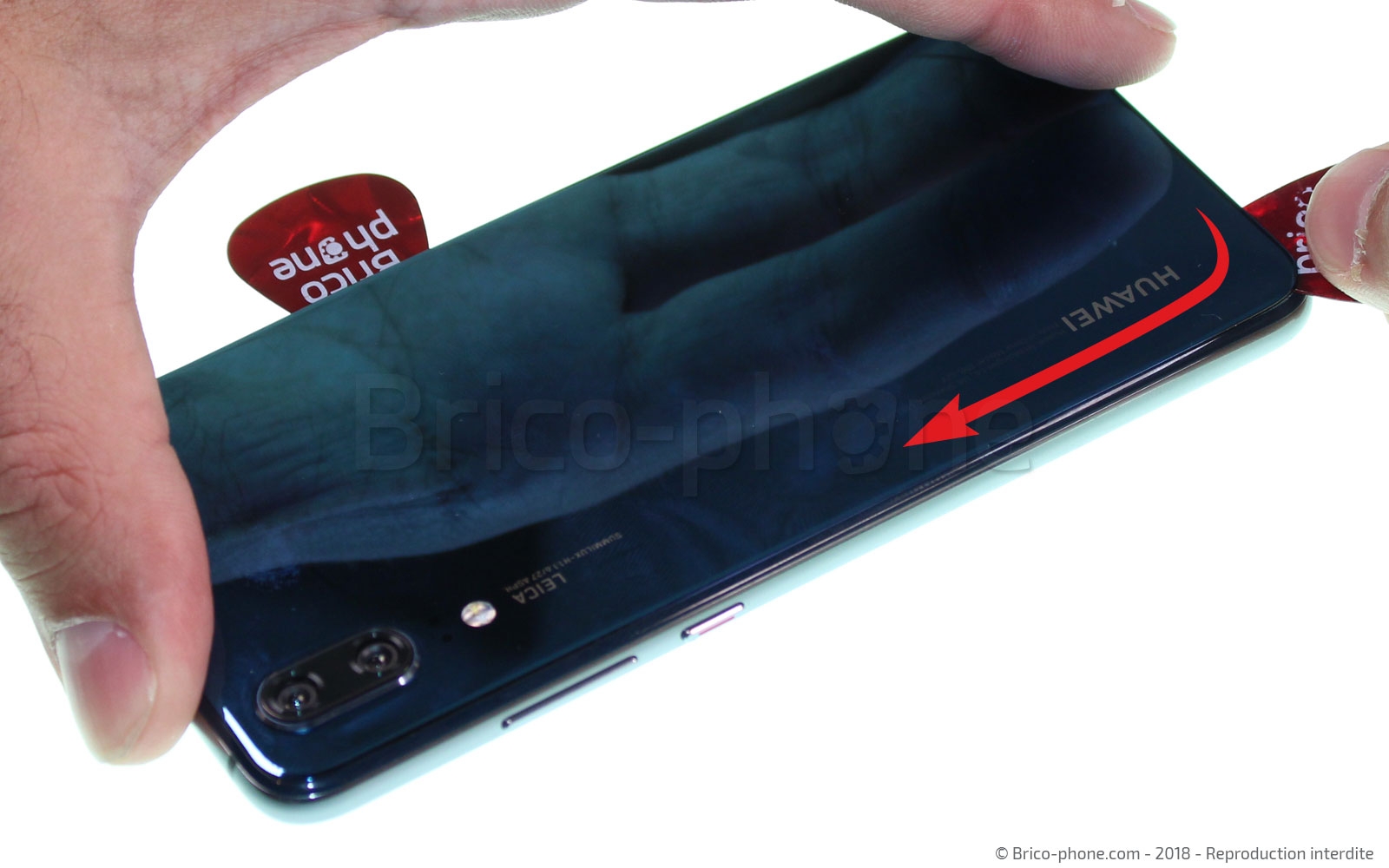 Changement de batterie sur P20 photo 2