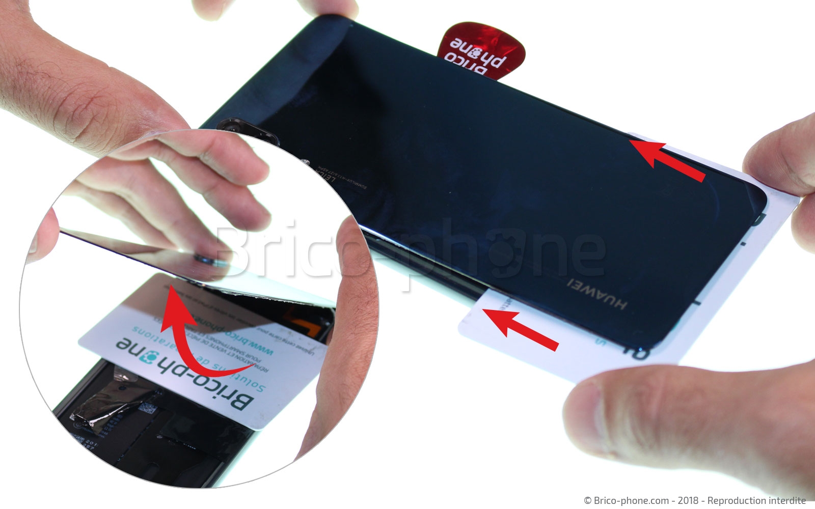 Changement de double caméra arrière sur P20 photo 3