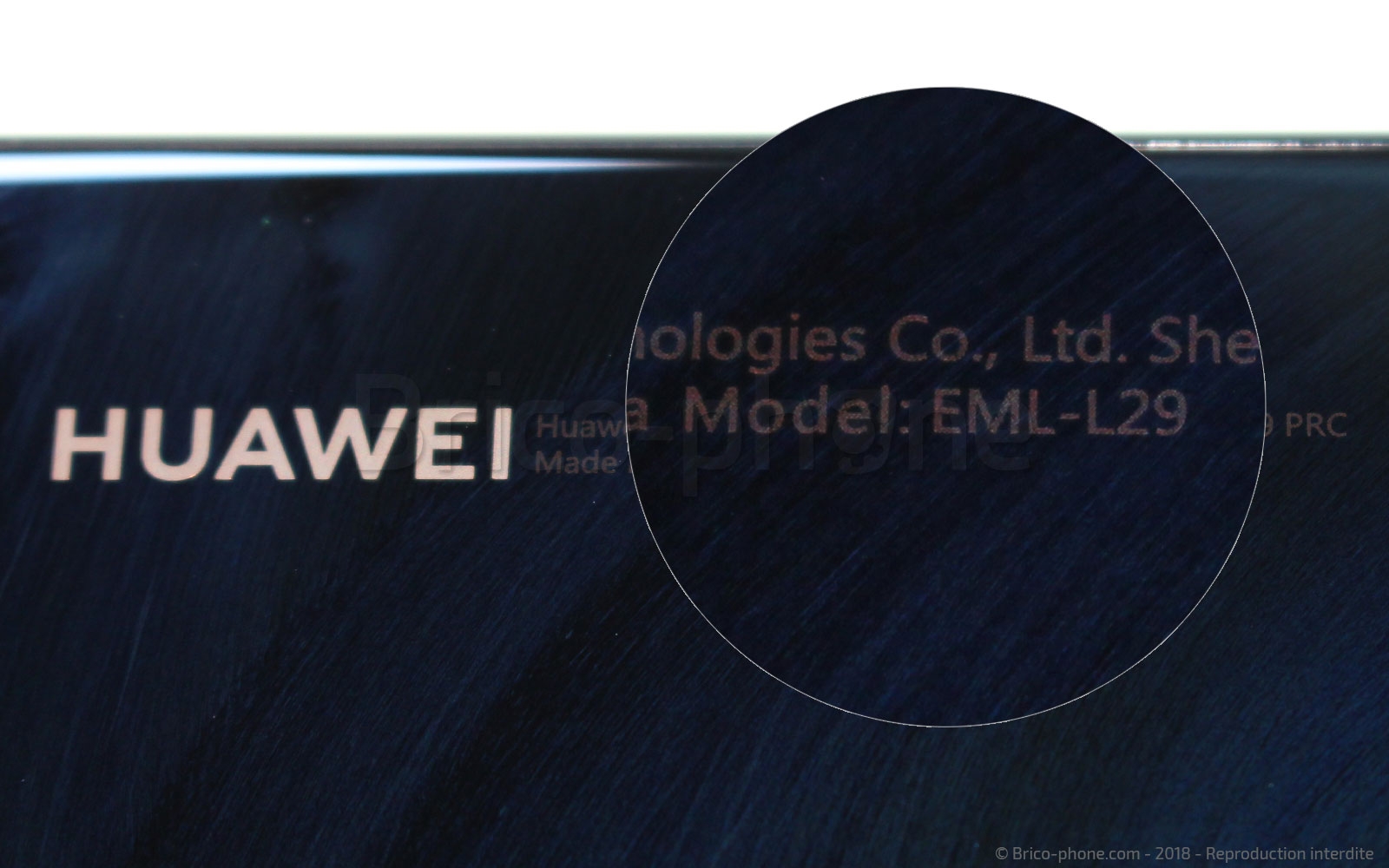 Changement du haut-parleur externe sur P20 photo 1