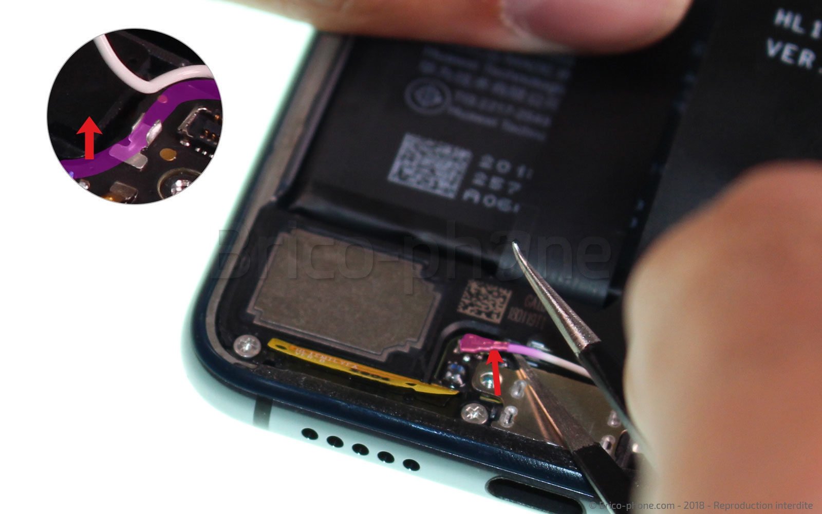 Changement du haut-parleur externe sur P20 photo 2