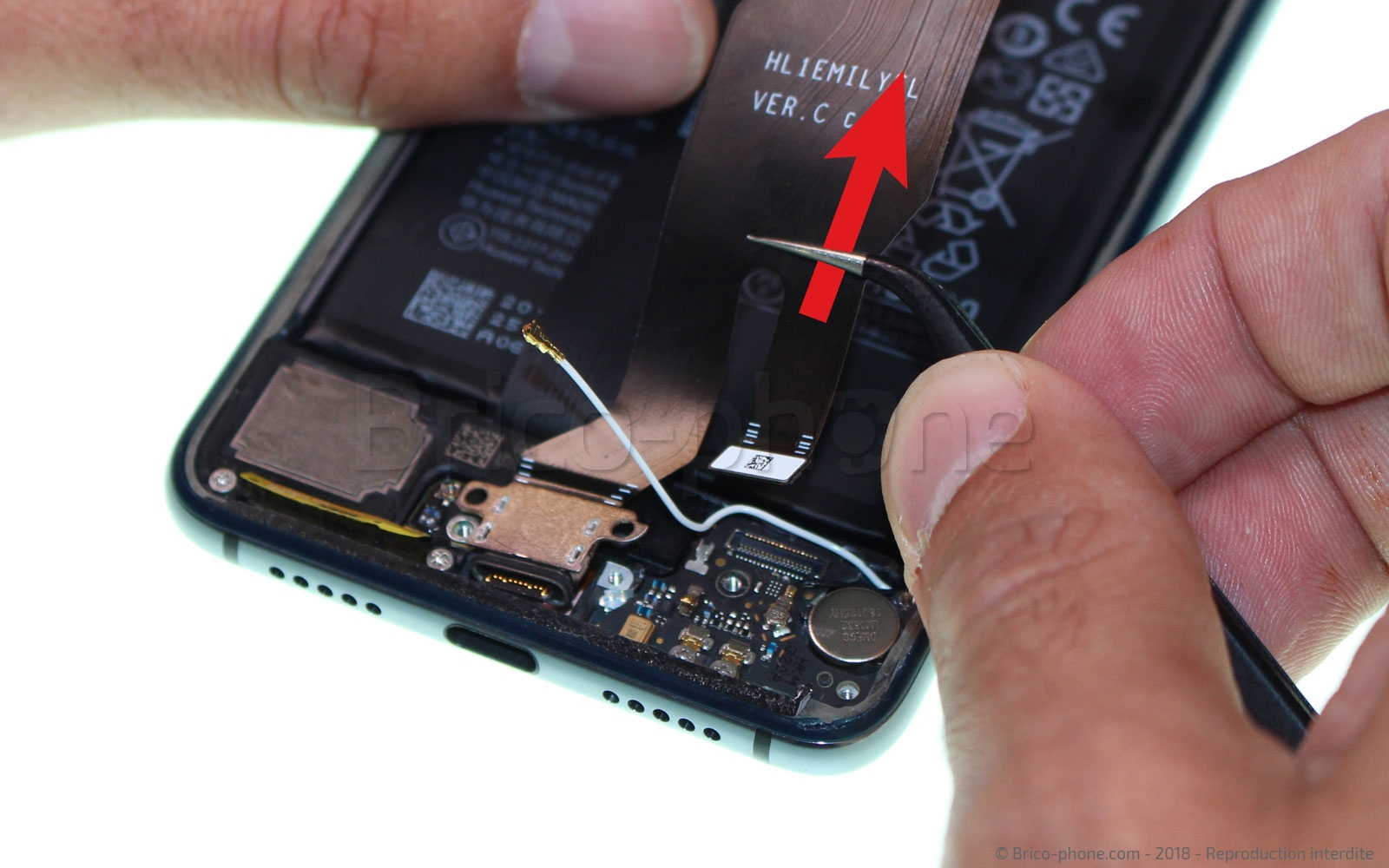 Changement du haut-parleur externe sur P20 photo 3