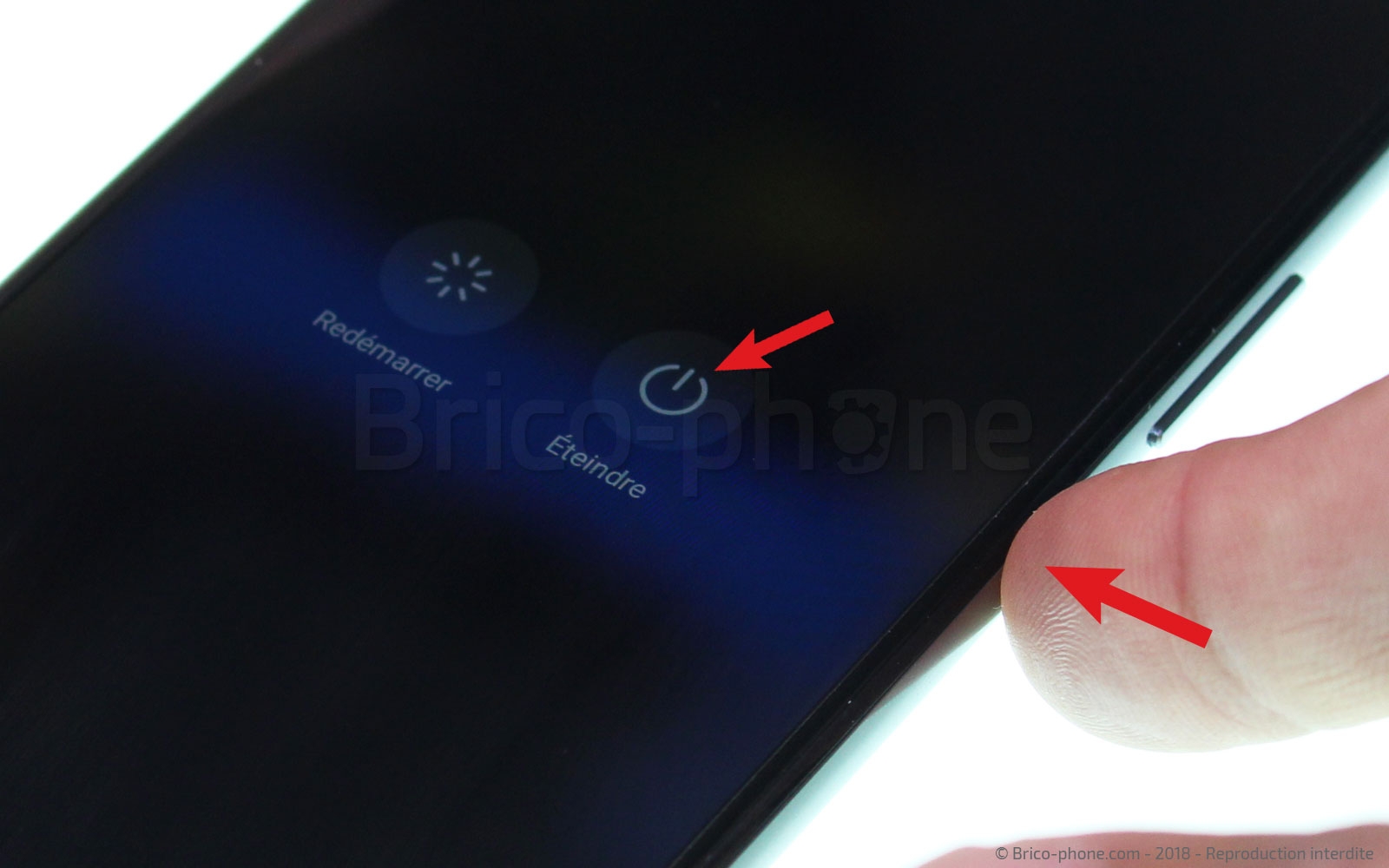 Changement d'écran (vitre+LCD) sur P20 photo 1