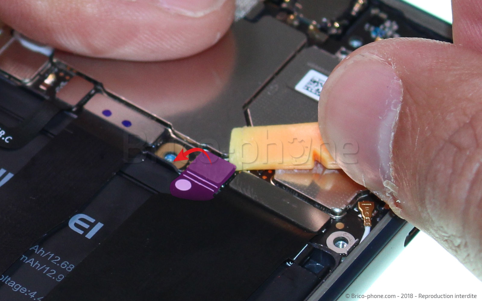 Changement d'écran (vitre+LCD) sur P20 photo 1