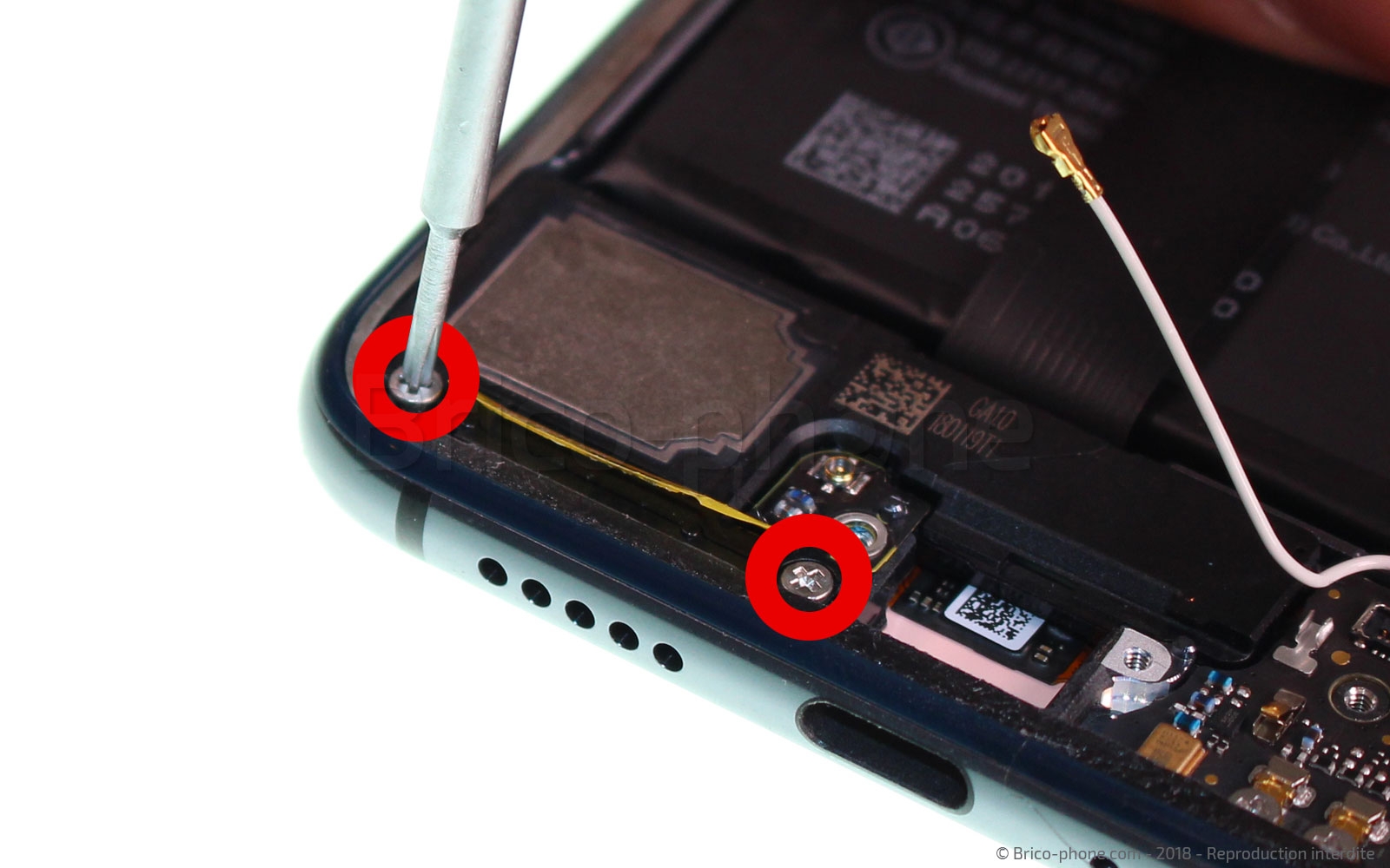 Changement d'écran (vitre+LCD) sur P20 photo 1