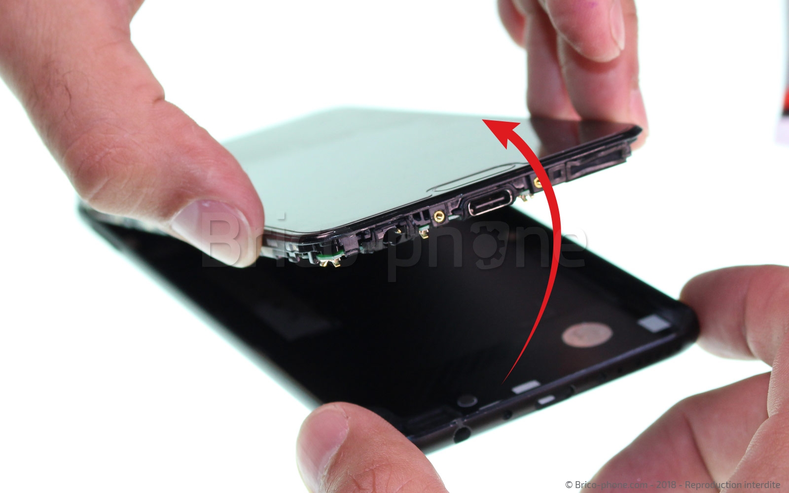 Changement d'écran (vitre+LCD) sur Honor View 10 photo 3