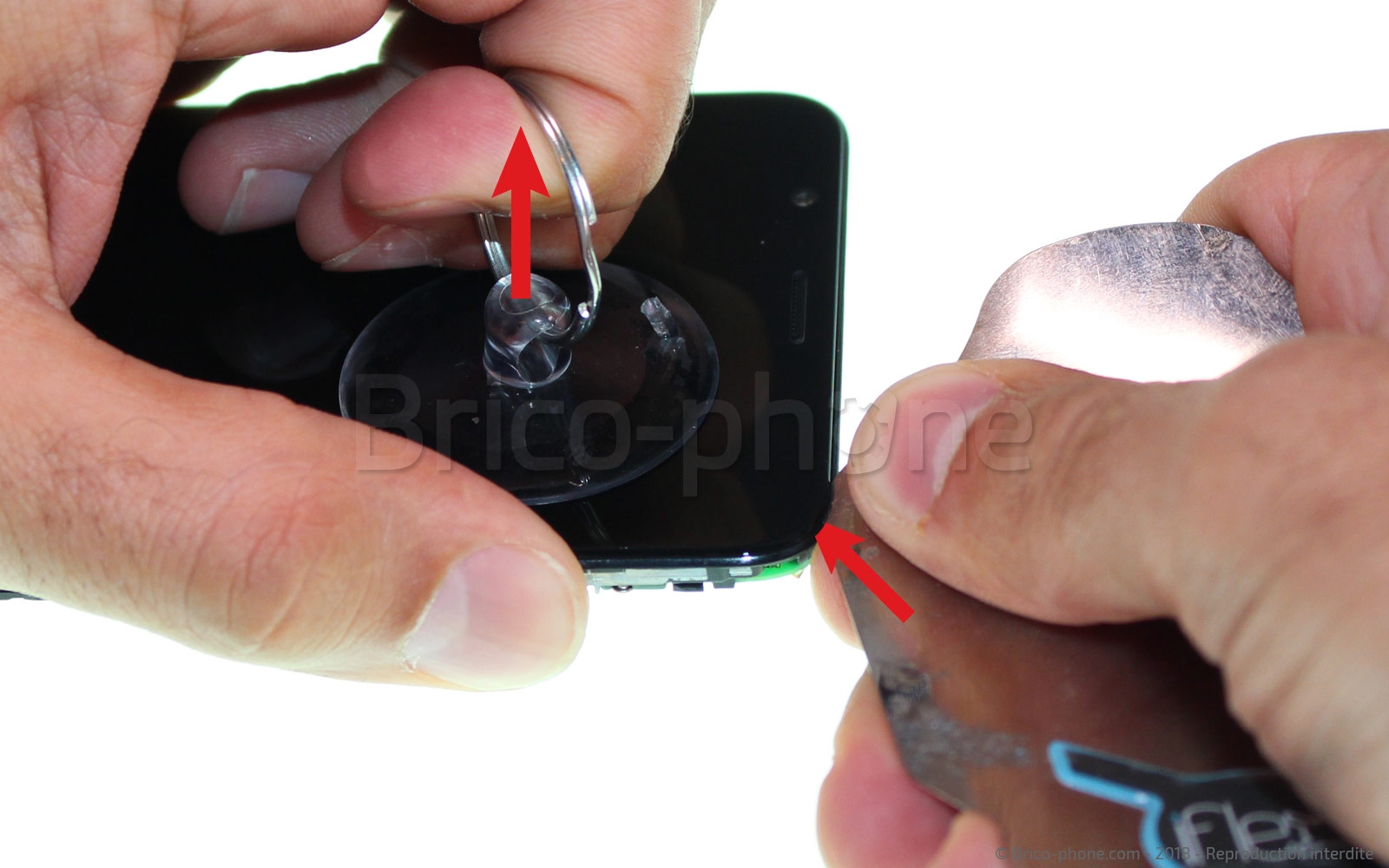 Changement d'écran (vitre+LCD) sur Honor View 10 photo 1