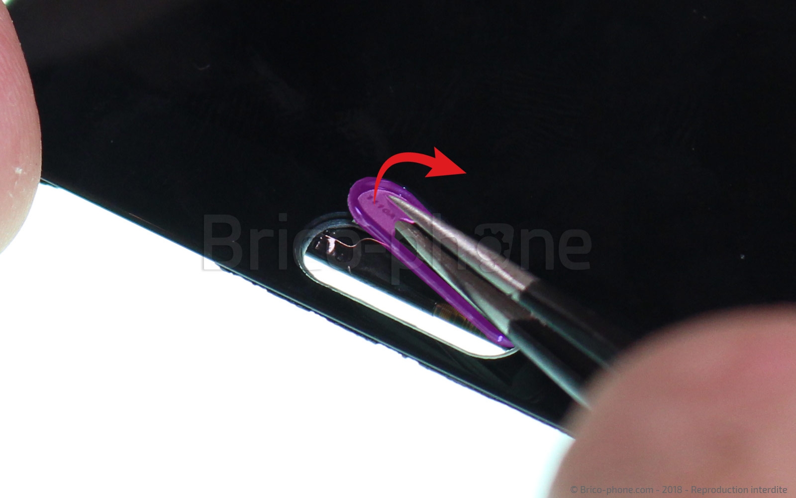 Changement d'écran (vitre+LCD) sur Honor View 10 photo 1