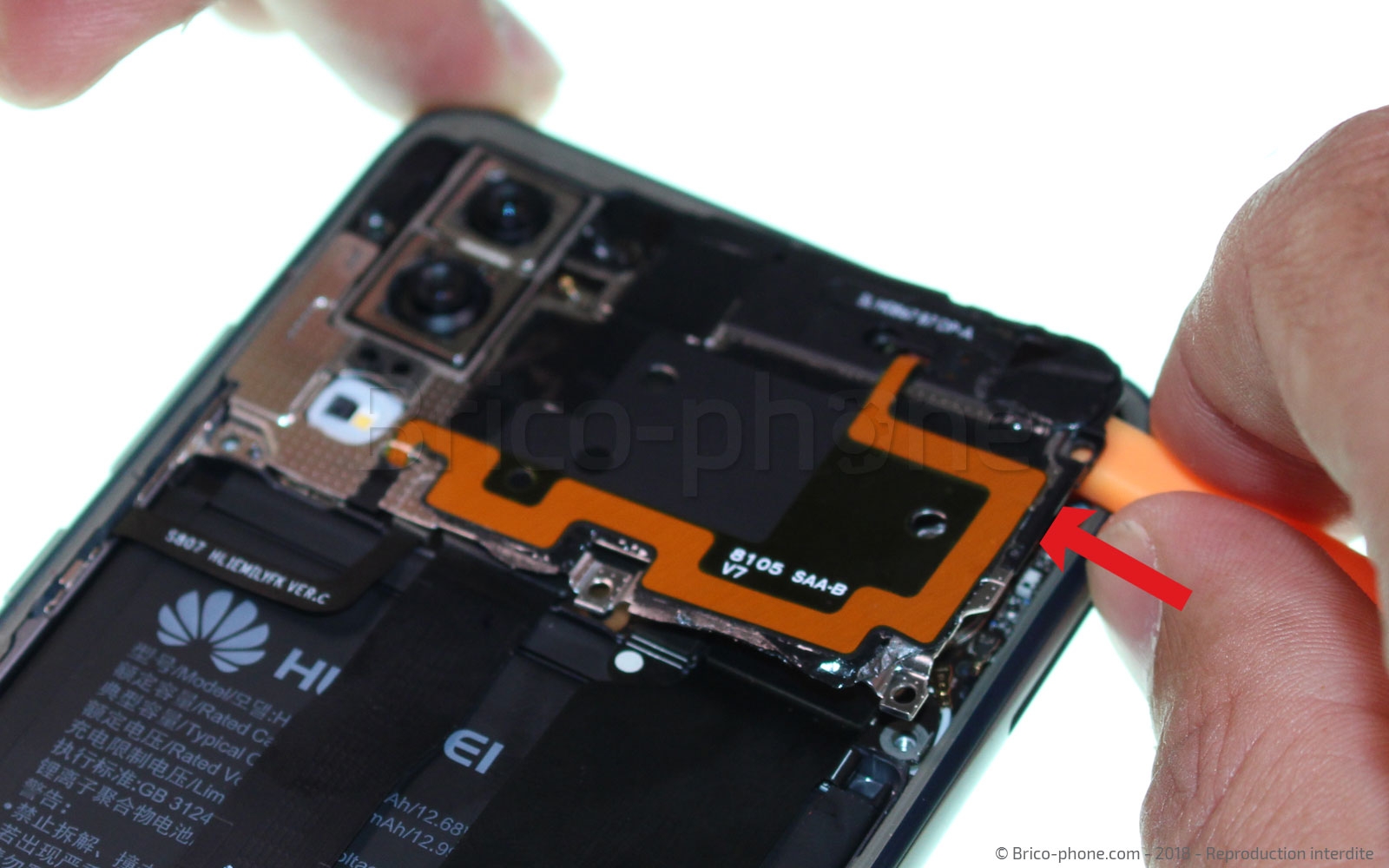 Démontage complet sur P20 photo 2