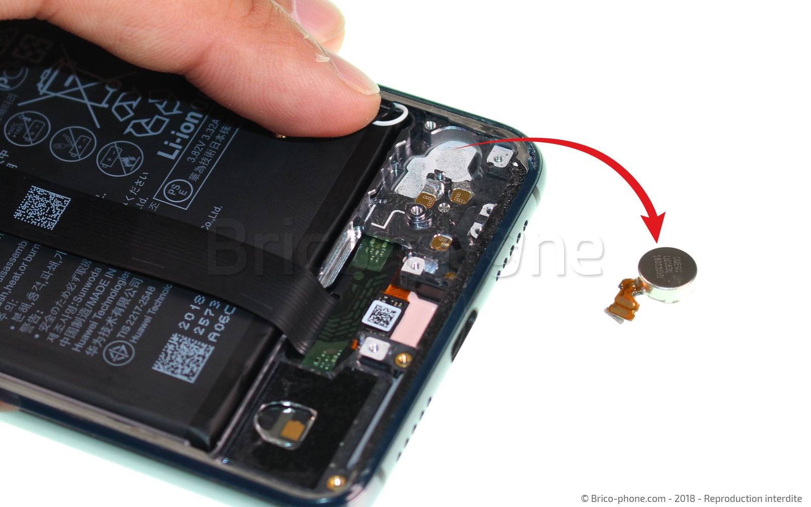 Démontage complet sur P20 photo 3