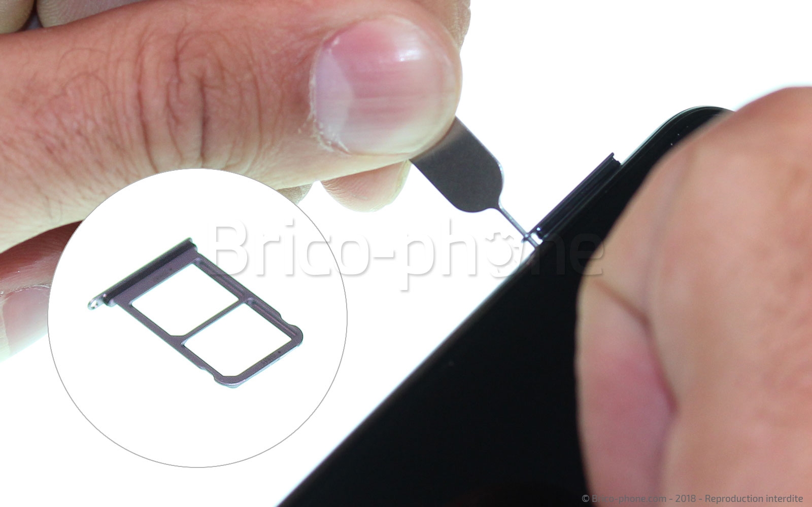 Changement du connecteur de charge sur P20 photo 2